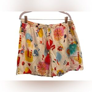 Colorful High Waist Women's Shorts